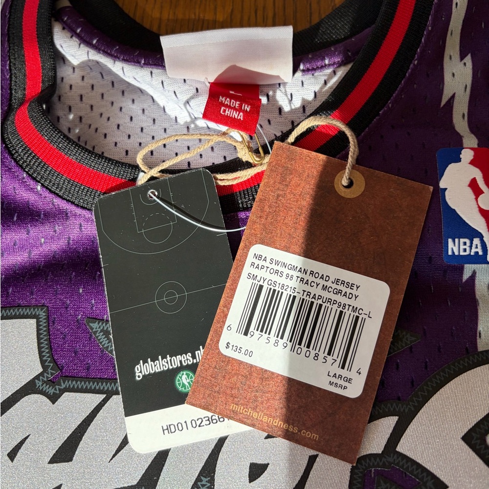 Mitchell & Ness Purple Tracy McGrady Jersey
